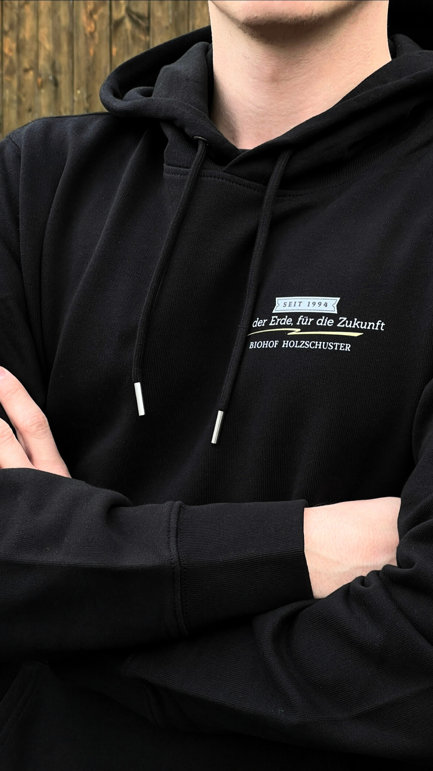 Biohof Holzschuster - Bio Baumwoll Hoodie Unisex