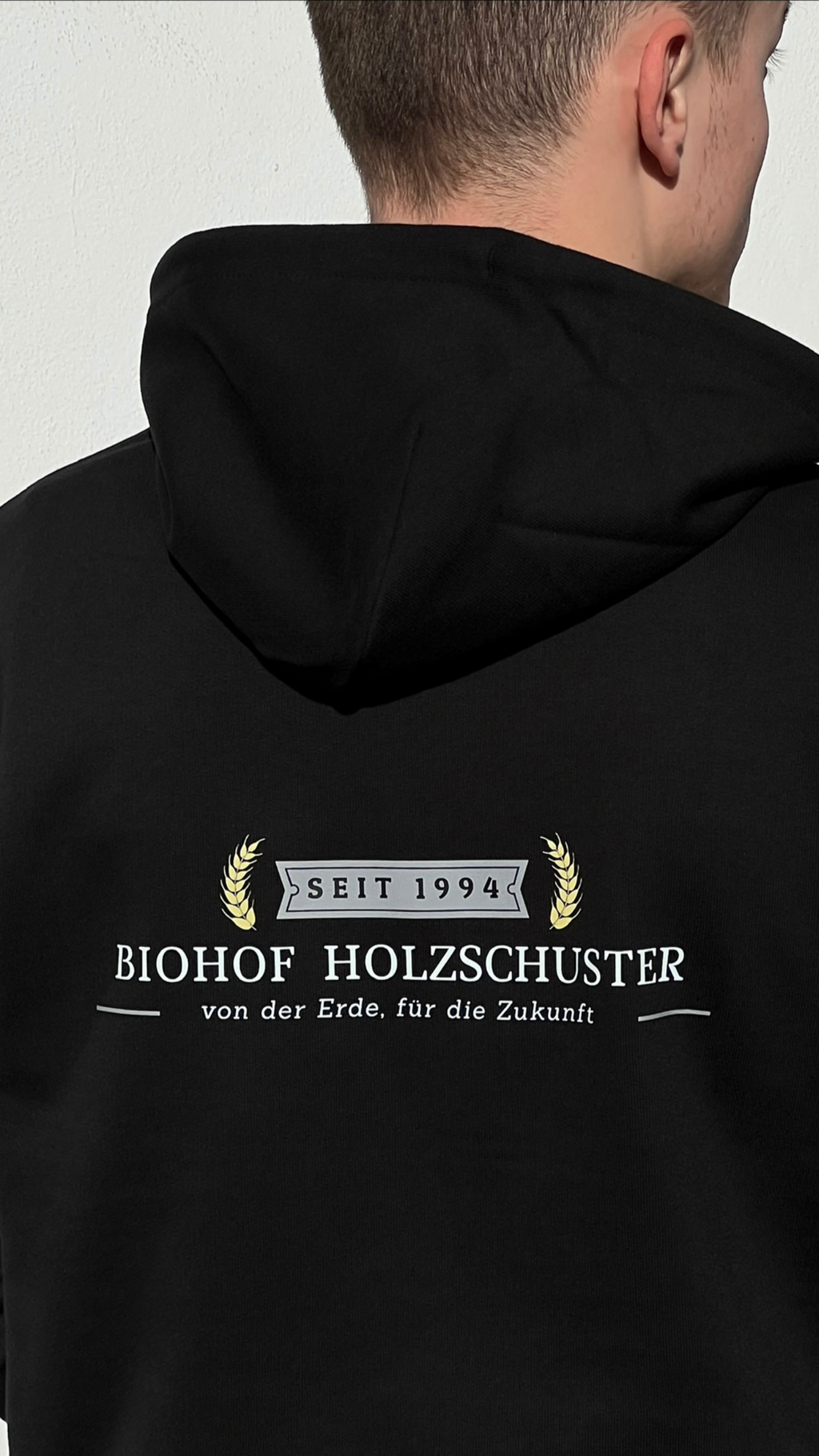 Biohof Holzschuster - Bio Baumwoll Hoodie Unisex